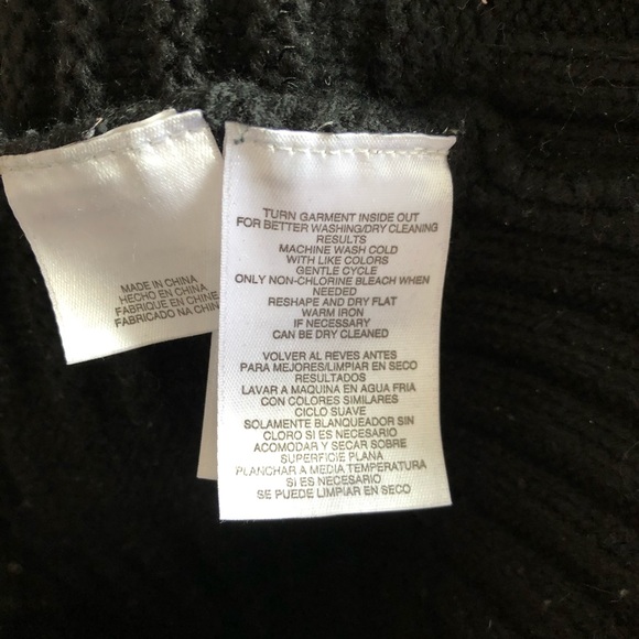 Jones New York Sport Cowl Sweater Striped Knit - Picture 3 of 7